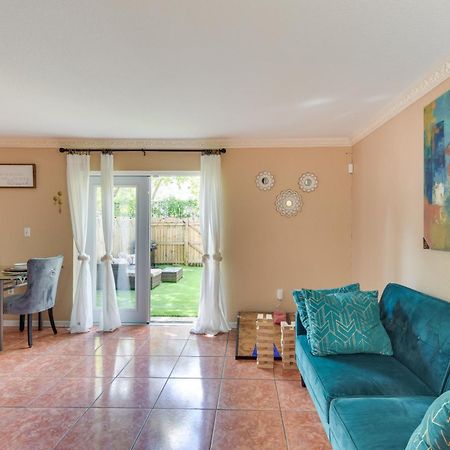 Opa-Locka Townhome, 15 Mi To Miami Beach! Kültér fotó
